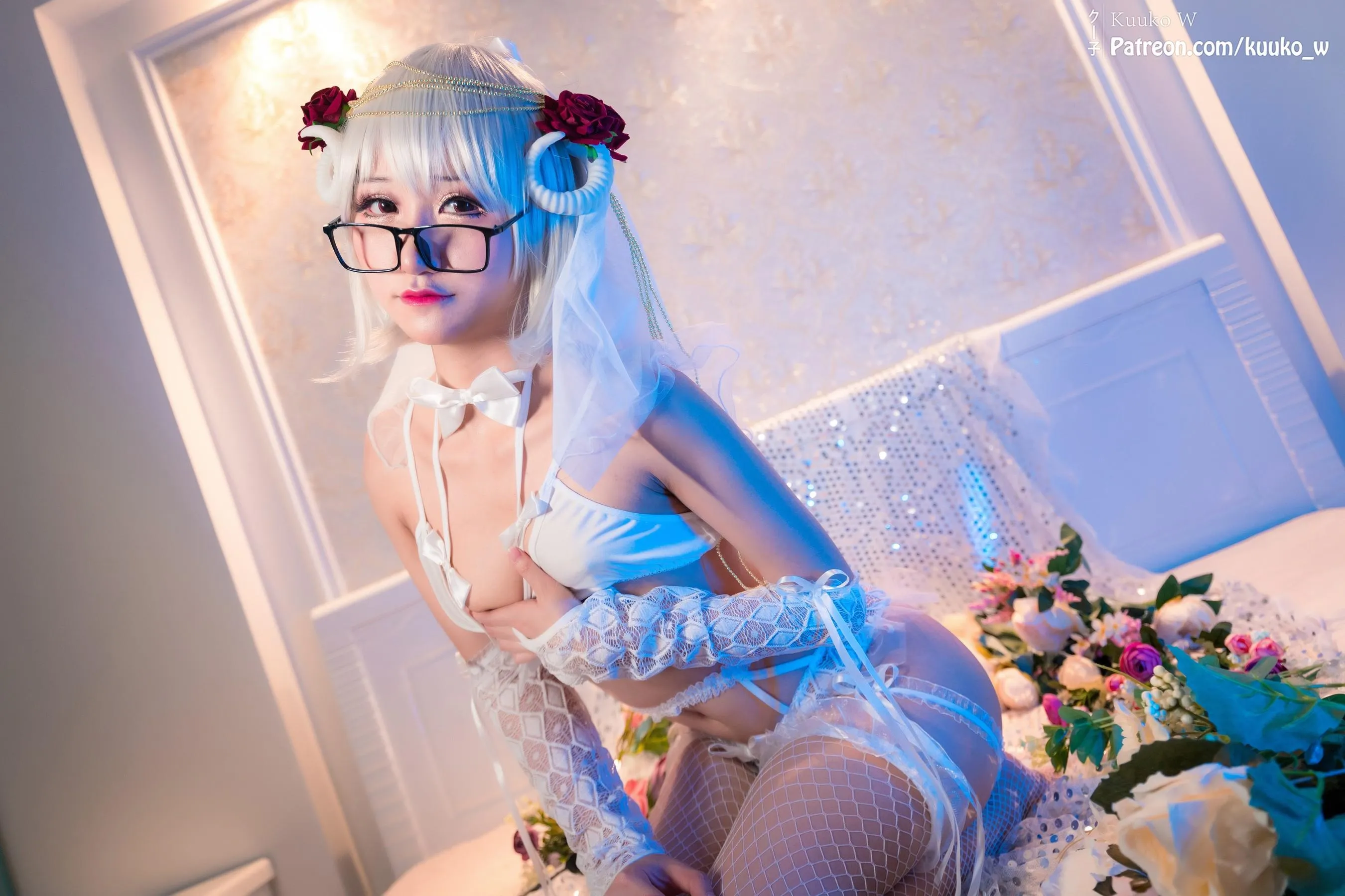 Kuuko W – NO.56 Shiro Akuma [45P]插图7